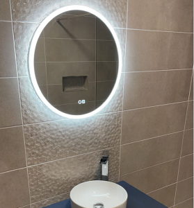 600mm-round-bluetooth-bathroom-mirror-above-sink