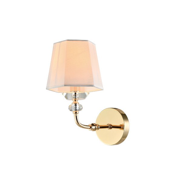 brass feature wall sconce