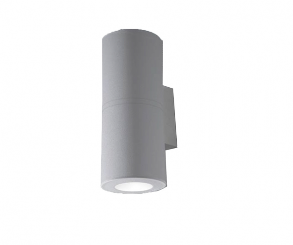 grey up down wall light